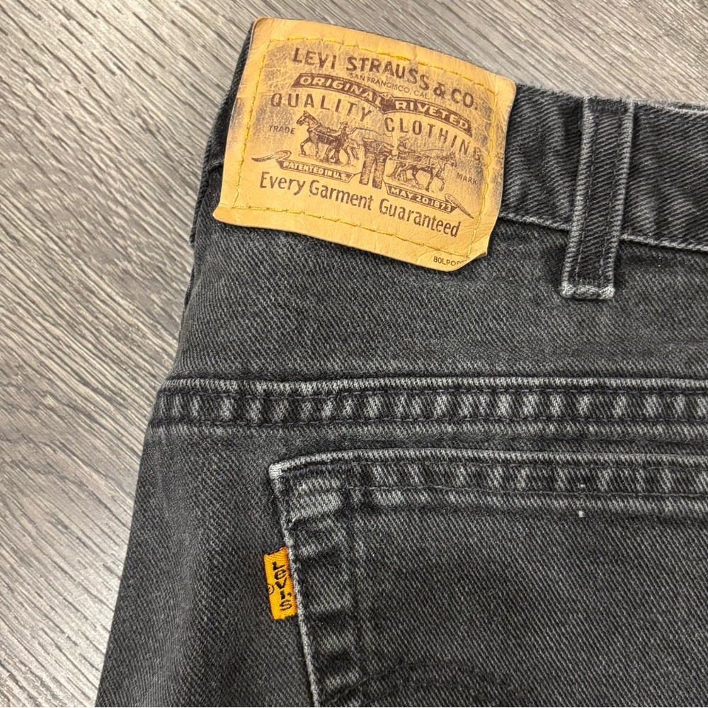 Vintage Levi’s Orange Tab Jeans, Waist 40 Length 32, Grey, Preloved Vintage Look